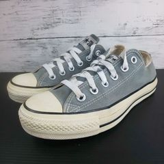 CONVERSE CANVAS ALL STAR OX コンバース キャンバス オールスター オックス グレー 23.5 cm レディース スニーカー 1C989 L06038