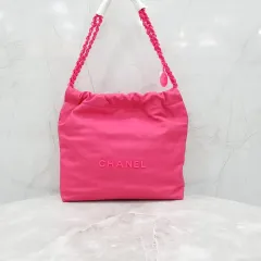 CHANEL シャネル 22バッグ スモール ピンク 新モデル付きのサムネイル