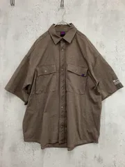 Russell Athletic ラッセルアスレチック JOURNAL STANDARD relume 別注 DRI-POWER ワイド シャツ sizeL/茶系 ■◆ メンズ