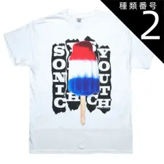 (種類2：Medium) Sonic Youth / Bomb Pop Tee 2 (White) - ソニック・ユース Tシャツのサムネイル