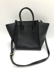 URBAN RESEARCH アーバンリサーチ ITEMS 2wayショルダー ハンド バッグ 黒 ■■ レディースのサムネイル