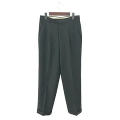 HERMES エルメス タック入りワイドパンツ サイズ:48     グレー メンズ / 241019001088のサムネイル