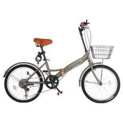 ☆新品☆自転車 折りたたみ自転車 20インチ 7段変速 高炭素鋼フレーム