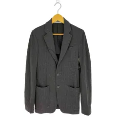 アルマーニコレツィオーニ ARMANI COLLEZIONI ルーマニア製 レーヨン ストライプ テーラードジャケット メンズ EUR：48 のサムネイル