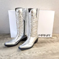 【新品・未使用】MANA（マナ）559024 ステッチワーク・ウエスタンブーツのサムネイル
