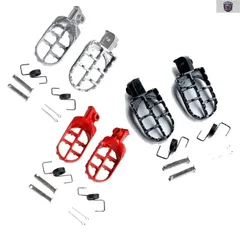 ヤマハ PW50 80 TW200 ホンダ XR50R CRF50 CRF70 CRF80 CRF100F オフロードバイク用フットペグレストのサムネイル