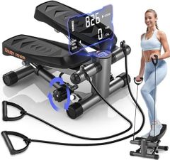 【Stepper 2025 Upgraded Version】 CHAOKE Stepper Twist Stepper Premium Muscle Training Cardio Exercise Quiet Core Training Twist Waist Slimming Diet Training Core Step Platform Abdomen Indoor Exercise Equipment Home Workout Exercise 4e39eaee