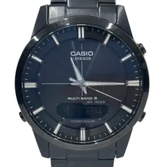 CASIO カシオ LINEAGE リニエージ LCW-M170DB-1AJF 腕時計 メンズ ソーラー電波クォーツ ブラック文字盤 【中古】 52605K77のサムネイル
