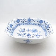 美品】meissen マイセン ブルーオニオン スクエア 23cm ボウル - メルカリ