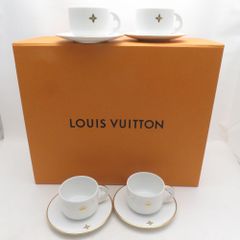 ルイヴィトン プレートセット セット4 アシェット ヴィヴィエンヌ GI0546 ルイヴィトン プレートセット セット4 アシェット ヴィヴィエンヌ
