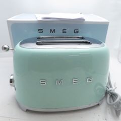 SMEG冷凍冷蔵庫 新品 パステルグリーン 100V FAB50P（右ヒンジ