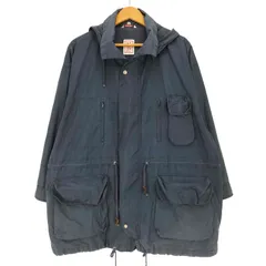 ステファネル STEFANEL 2WAY フラップポケット フーデッド フィールドジャケット メンズ JPN：M 
