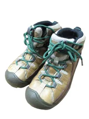 キーン KEEN トレッキング シューズ ブーツ 登山 靴 サイズ 24.5 cm ブラウン QQQ