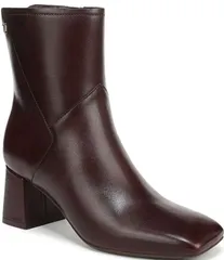 ナチュライザー レディース シューズ ブーツ・レインブーツ レザー Naturalizer Christine Leather Dress Booties Wine Red レッドのサムネイル