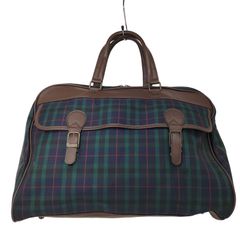 WORLD POLO ボストンバッグ 旅行用バッグ チェック柄 - メルカリ