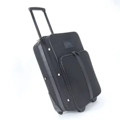 美品 コーチ シグネチャー レザー スーツケース キャリーケース バッグ 出張 旅行 トランク ブラック 黒 メンズ WWM EG36-1【中古】のサムネイル