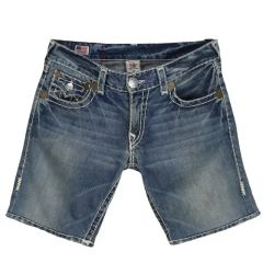 TRUE RELIGION RAINBOW JOEY デニムハーフパンツ - メルカリ