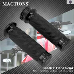 125mm ハンドグリップ ハンドルバーグリップ ハーレー スポーツスター 883 1200 XL XR ソフテイル ヘリテージ ブレイクアウト ツーリング のサムネイル