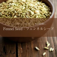 フェンネル シード - Fennel Seed 【500g 袋入り】 Ambika(アンビカ) / フェンネル フェンネのサムネイル