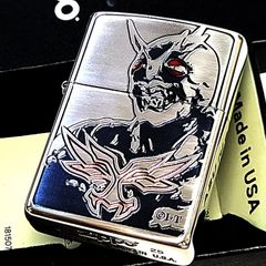 ZIPPO ライター 波 和柄 ジッポ ロゴ 綺麗 彫刻 美しい おしゃれ 渋い 