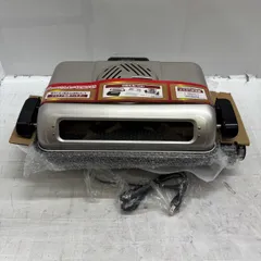 送料無料h15441 ZOJIRUSHI 象印 象印マホービン フィッシュロースター EF-VG40 両面焼き 魚焼き器 ロースター 調理家電 キッチン家電 サンマ 焼き鳥 未使用のサムネイル
