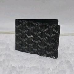 鑑定済み】GOYARD 二つ折り財布 グレー - メルカリ