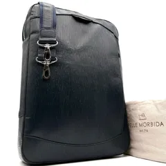 ペッレモルビダ PELLE MORBIDA キャピターノ 3way ビジネスバッグ ブリーフケース リュック ショルダーバッグ A4収納 PC収納 ネイビー 紺 レザー ボーナス 夏休み  サマーギフト シルバーウィーク ご褒美 メンズ 男性のサムネイル