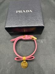 美品・付属品付 EMILIO PUCCI ロゴ プレート サマーブレスレット