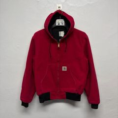 L Carhartt アクティブジャケット レッド 希少カラー vintage - メルカリ