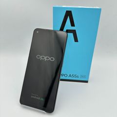 中古美品】OPPO A55s 5G 64GB BK SIMフリー - メルカリ