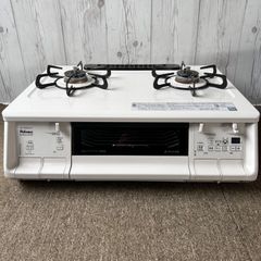 純正箱付】パロマ エブリシェフ ガスコンロ LPガス用 左強火 白 完動品 