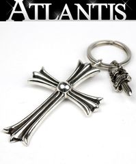クロムハーツ CHROME HEARTS ダガー キーリング SV925 CHROME HEARTS 銀座店 クロムハーツ ラージクロス スプリット ダガー