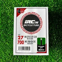 IRC 自転車 チューブ 700×28C 30C 32C 35C 米式バルブ 40mm 井上ゴム 700C クロスバイク マウンテンバイク レジャー 通勤 通学 修理 交換 予備 スペアタイヤ 4571244745539 新品 未使用 送料無料のサムネイル