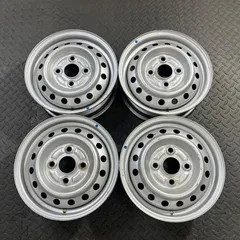 スズキ純正スチールホイール 12×4J+45 PCD100/4H キャリィ エブリイ  DA17V DA64V NV100クリッパー スクラム 鉄ホイール 4本 【1613W】のサムネイル