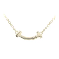 Tiffany & Co. ティファニー ティー Tスマイルミニ ネックレス K18YG(18金 イエローゴールド)のサムネイル
