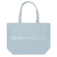 DEAN & DELUCA トートバッグ スノーブルー【L】のサムネイル