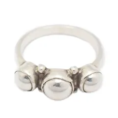 GEORG JENSEN ジョージジェンセン 3 シルバーボール リング 指輪 シルバー925 10.5号【いおき質店】のサムネイル