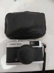 OLYMPUS TRIP 35 フィルムカメラ ケース付 オリンパス 動作未確認