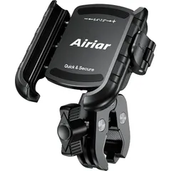 【新品】 Airiar(アイリア) 自転車 スマホホルダー 携帯ホルダー スマホ スタンド 自転車用スマホホルダー ロードバイク クロスバイク バイク クイックパワーグリップ AR-M8SP (ブラック)のサムネイル