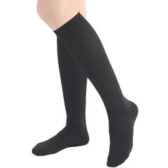 【新品】 [MKY factory] 接触冷感 着圧ソックス レディース 夏用 22-24.5cm 段階着圧 ひんやり 強着圧 つま先あり 美脚 就寝 MediWalkCool