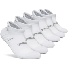 【新品】 [テスラ] 靴下 スポーツソックス 男女兼用 [抗菌防臭・吸汗速乾] くるぶし ショート クッション アウトドア カジュアル ソックス 6足組 メンズ レディース TM-MZS11-JPW_XL