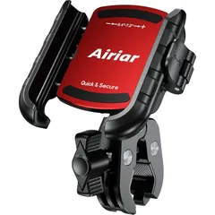 【新品】 Airiar(アイリア) 自転車 スマホホルダー 携帯ホルダー スマホ スタンド 自転車用スマホホルダー ロードバイク クロスバイク バイク クイックパワーグリップ AR-M8SP (レッド)のサムネイル