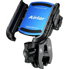 【新品】 Airiar(アイリア) 自転車 スマホホルダー 携帯ホルダー スマホ スタンド 自転車用スマホホルダー ロードバイク クロスバイク バイク クイックパワーグリップ AR-M8SP (ブルー)のサムネイル