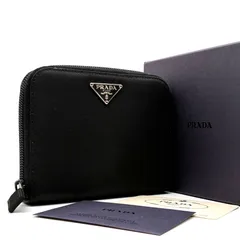 は*と様 PRADA 二つ折り財布 ナイロン サフィアーノレザー ブラック 2026年最新】prada サフィアーノ 財布 二つ折り ナイロンの人気