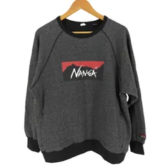 ナンガ NANGA エコハイブリッド ボックスロゴ スウェット メンズ JPN：M のサムネイル