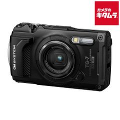 OM SYSTEM TG-7 コンパクトデジタルカメラ 本体 ブラック - メルカリ