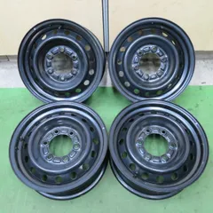 [送料無料] キレイ★トヨタ 200系 ハイエース 純正 スチール ホイール 15インチ 15×6J PCD139.7/6H★6061702NGホのサムネイル