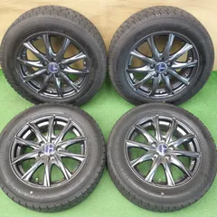 バリ溝！23年！キレイ！ほぼ10分◎シエンタ 等 185/60R15 スタッドレス グッドイヤー アイスナビ7 D.O.S. DOS 15インチ PCD100/5H◎6060103KTスのサムネイル