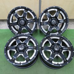 16インチ☆新品ホイール☆4本☆ブラック☆デリカ☆カローラクロス