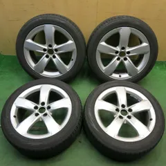バリ溝！9.5分◎アウディ A6 純正 245/45R18 ダンロップ LE MANS V ルマン5 18インチ PCD112/5H◎6061305HAノのサムネイル